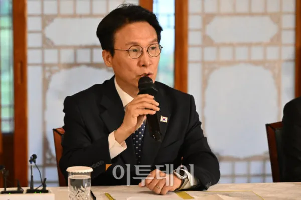 ▲김민석 국무총리. 조현호 기자 hyunho@